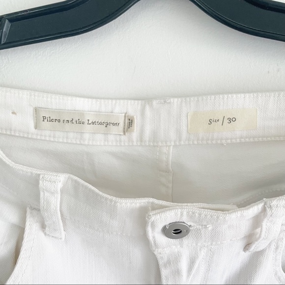 Anthropologie
White High-rise Sequins Flare Jeans - Picture 7 of 15